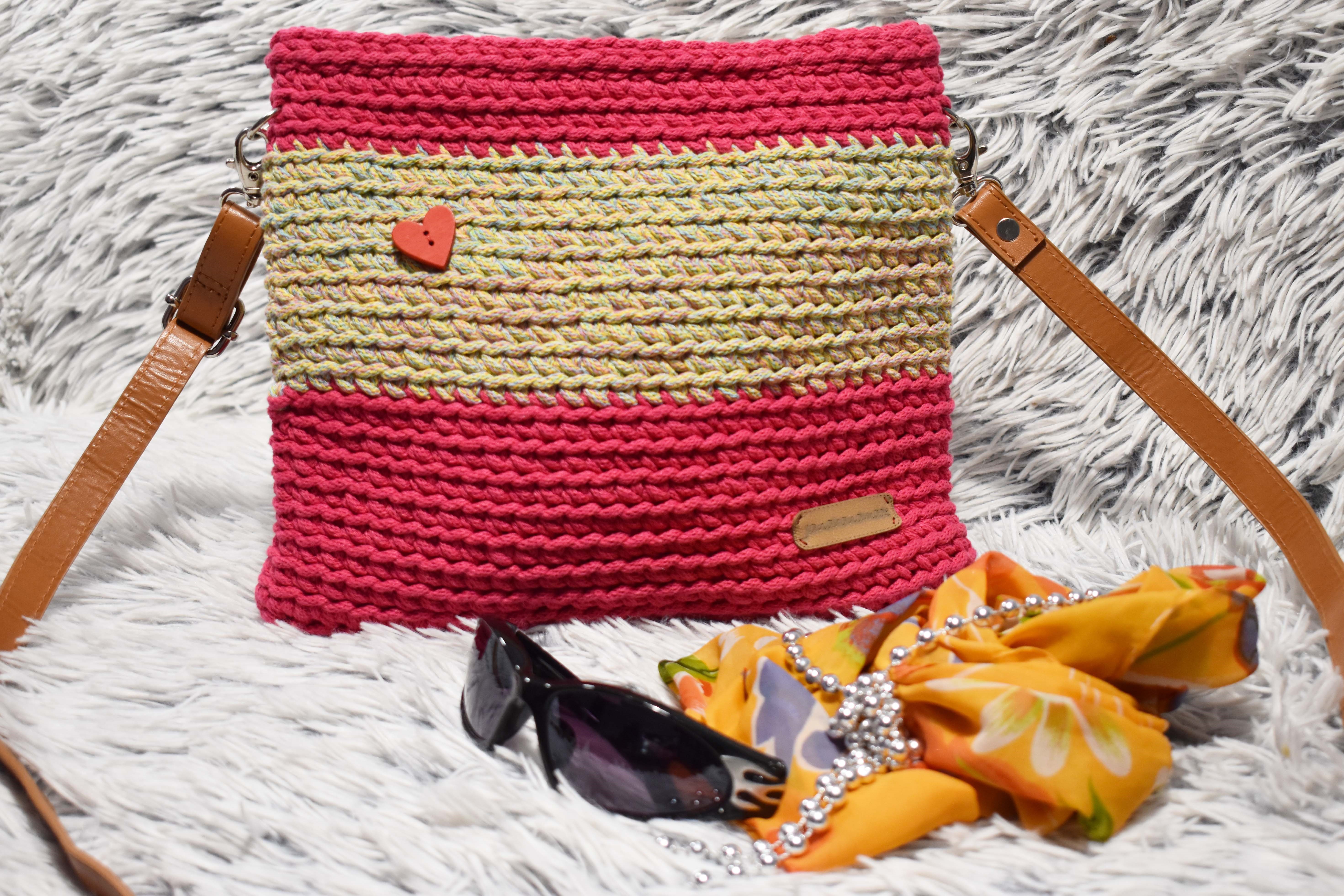 Crossbody kabelka Fuksie I