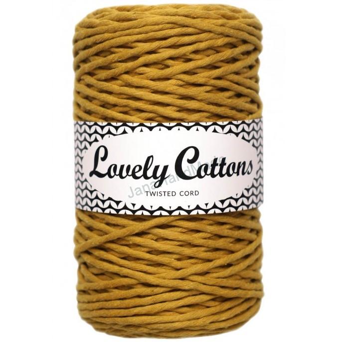 Macrame Lovely cottons hořčicová